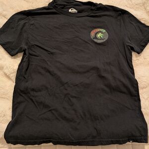 Quiksilver Black T-Shirt with Logo